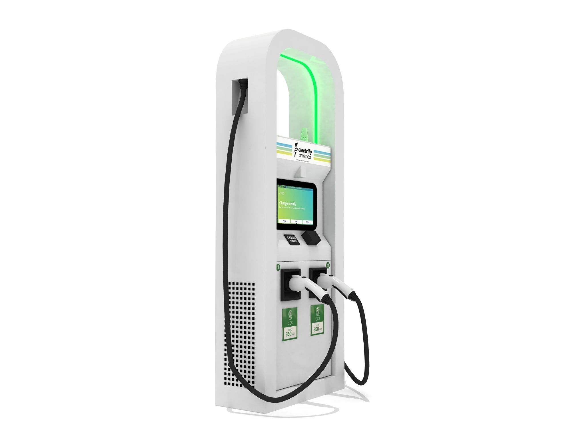  Vehicle Charging Pump Station EV 01 3D model_2