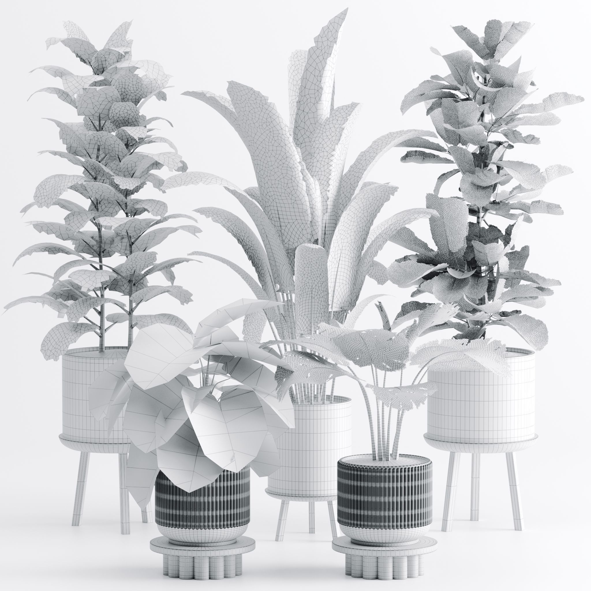 Plant set 03 3D model_17