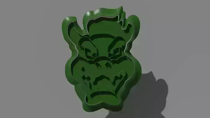 Bowser cookie cutter