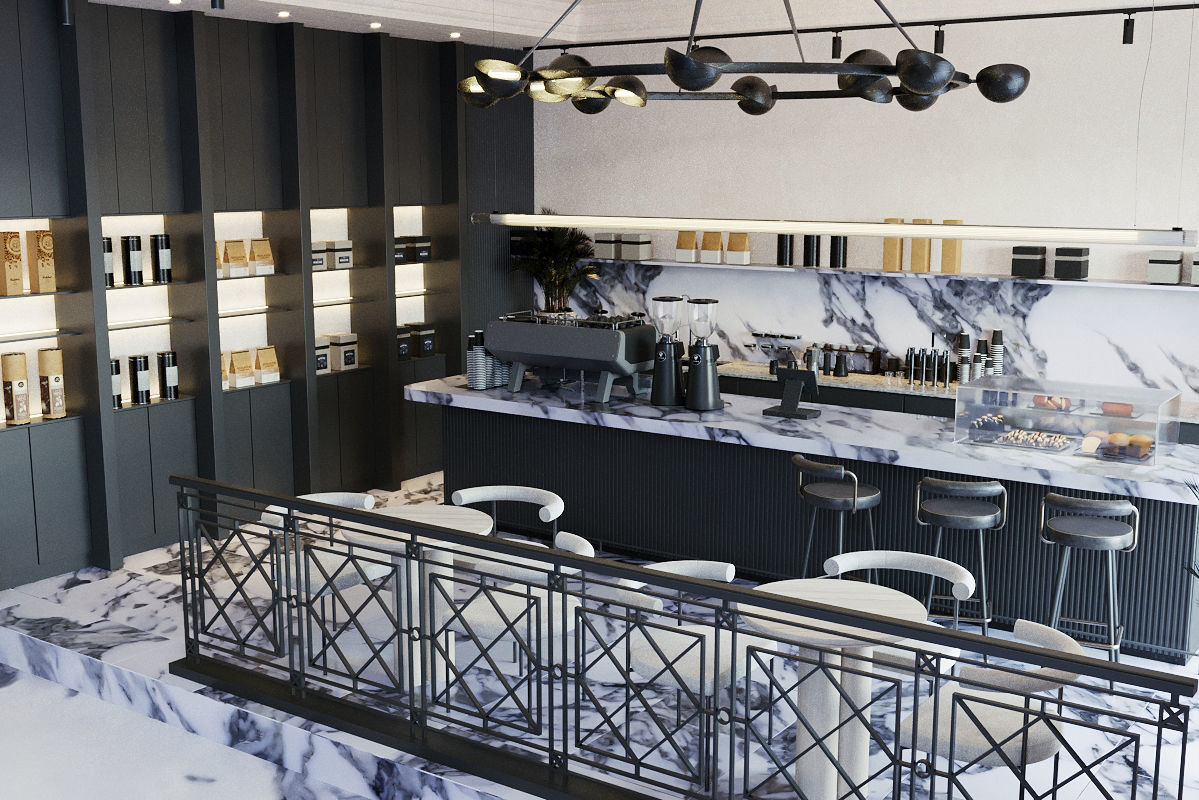 COFFEESHOP INTERIOR 3D model_5