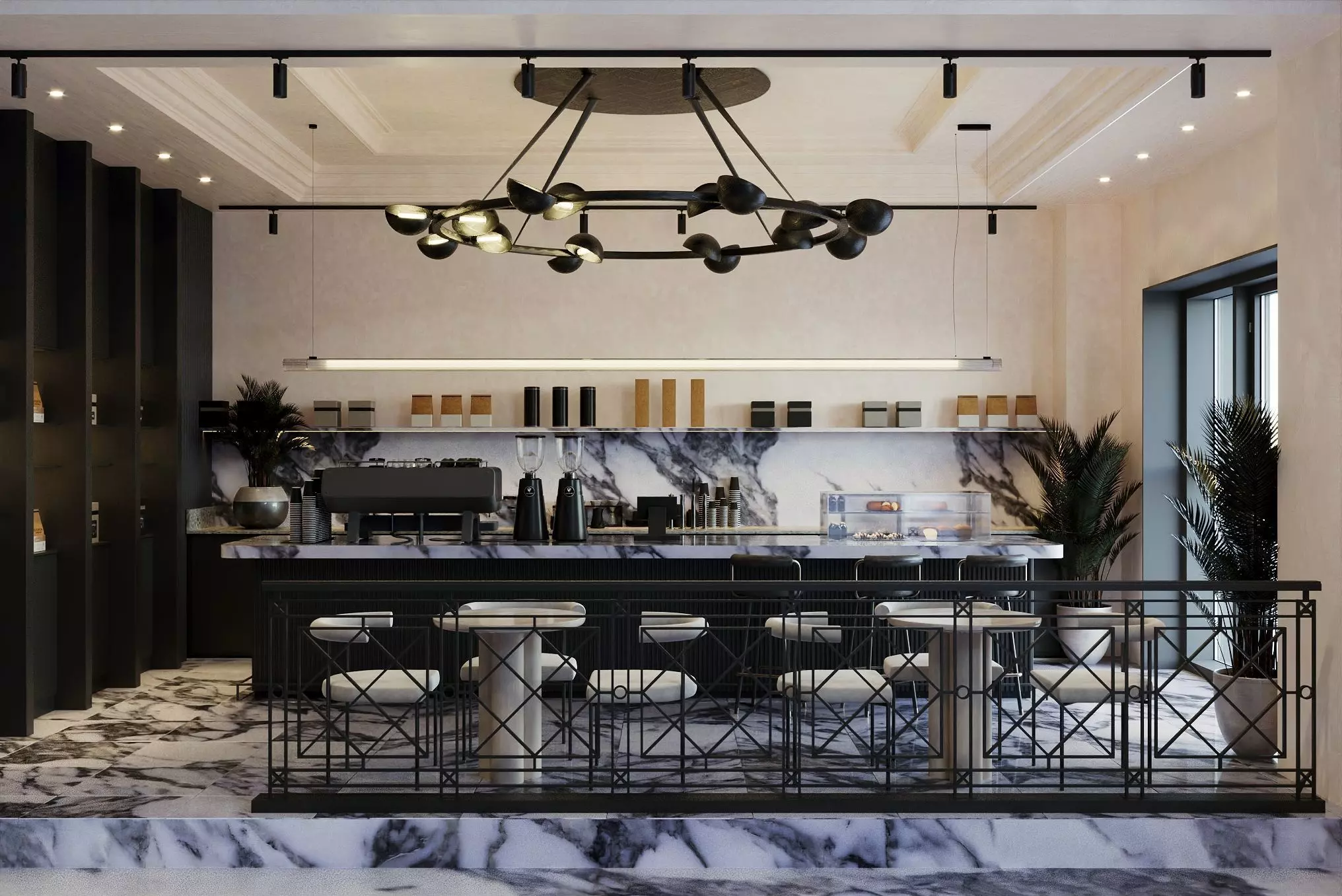 COFFEESHOP INTERIOR 3D model_0