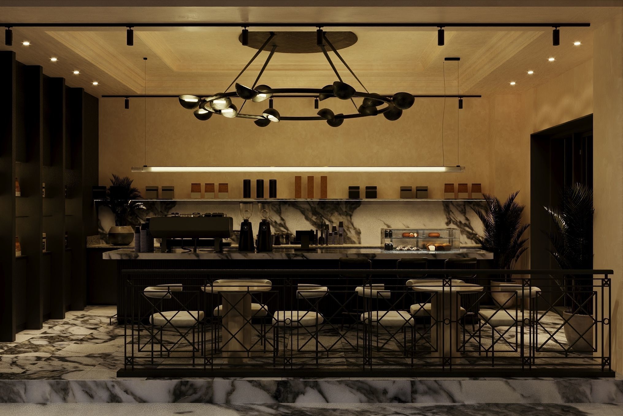 COFFEESHOP INTERIOR 3D model_2