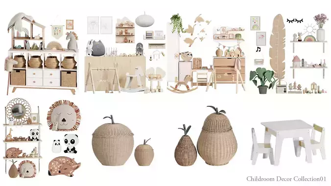 childroom decor collection 01 
