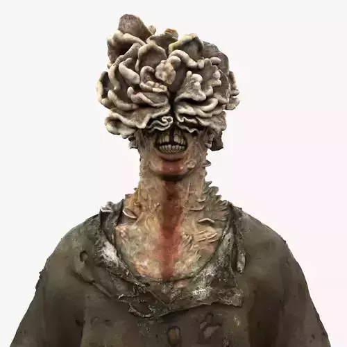 The Last of Us Clicker 3D Model 3D print model