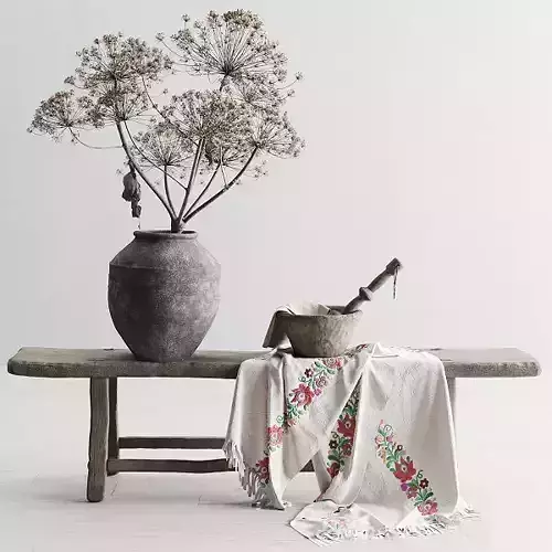 Rustic decorative set 
