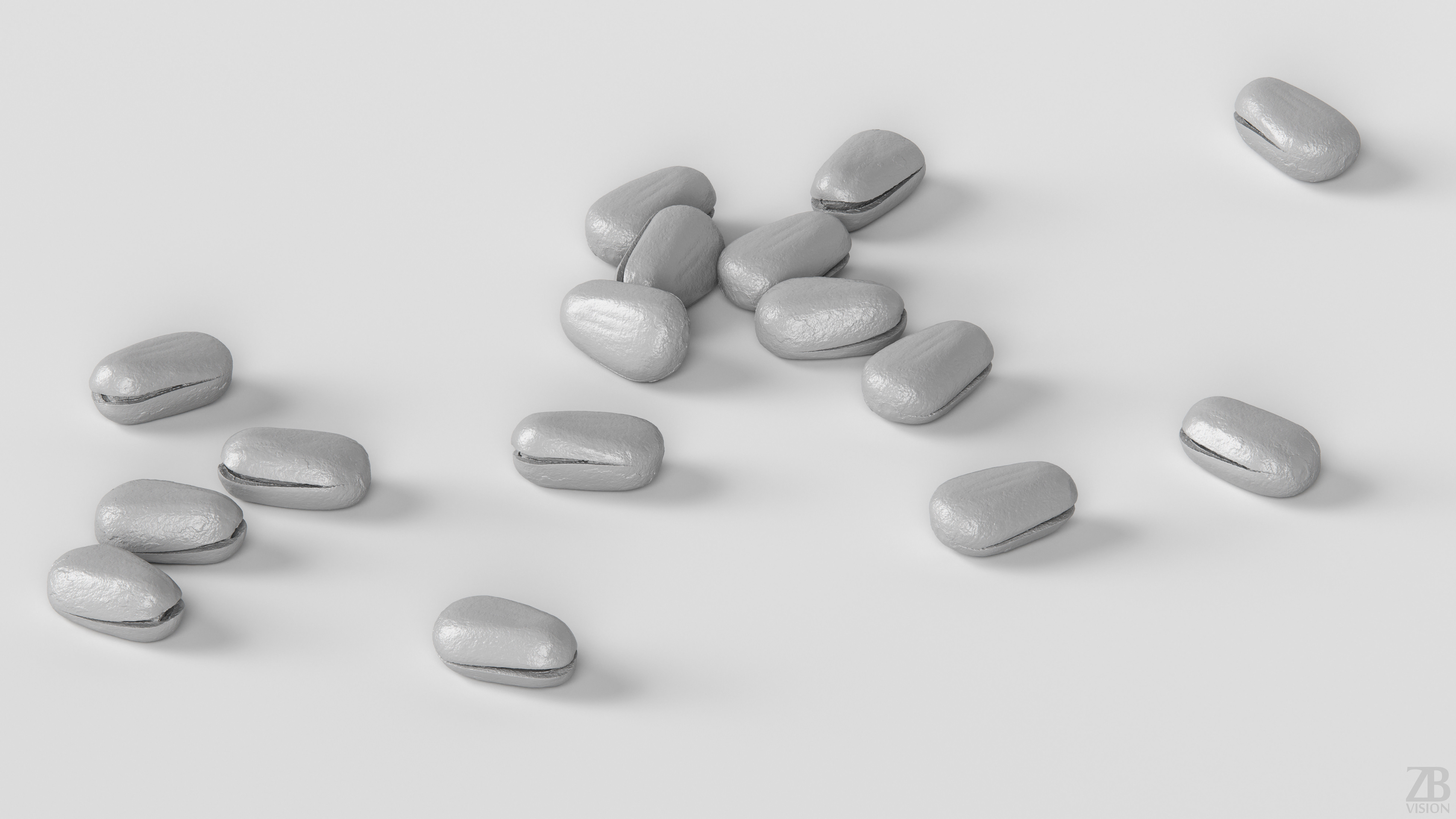 Pine Seed  3D model_3