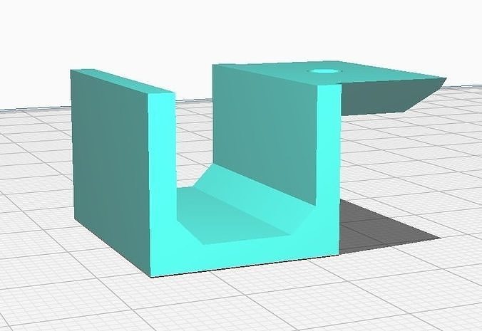 Simple Cable Holder Free 3D print model