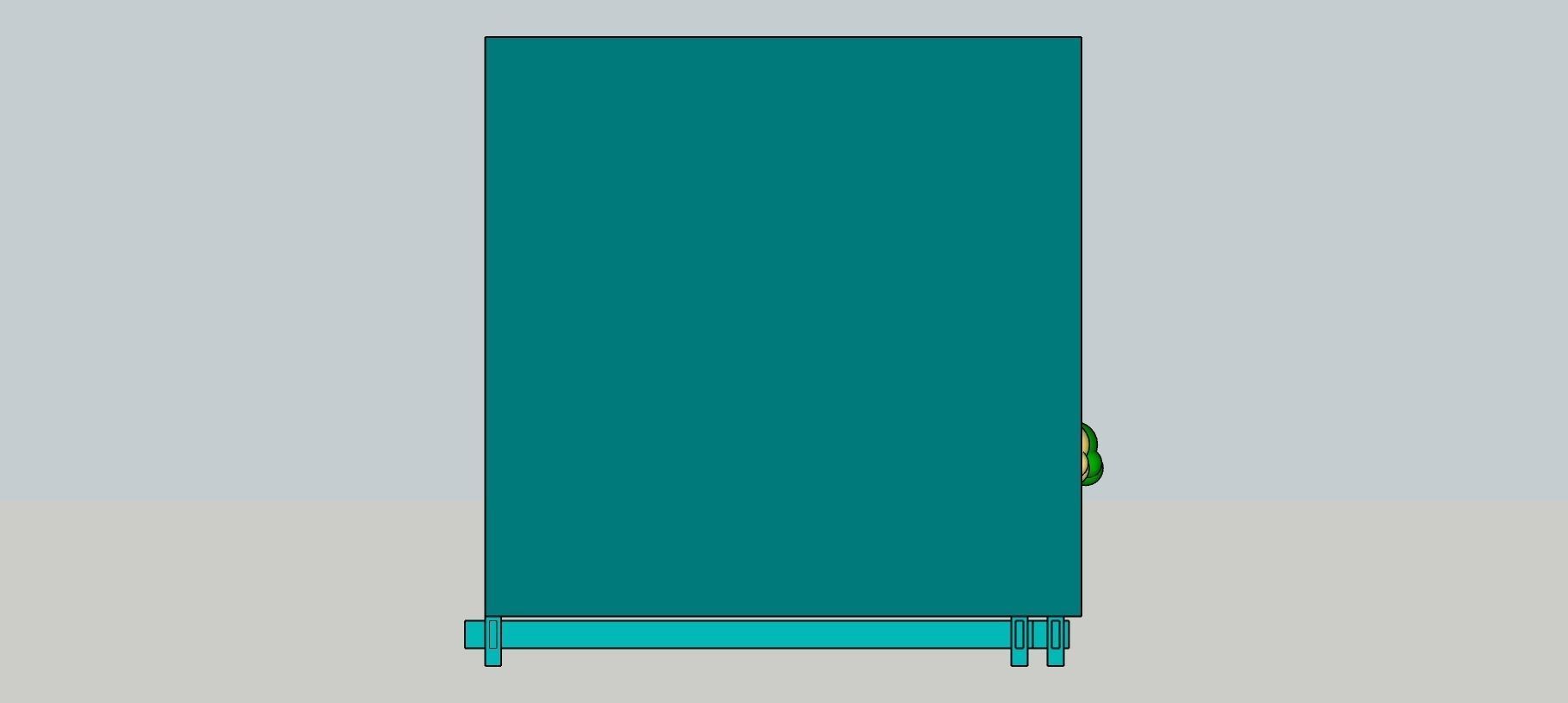 Temple 8 - Light Temple Low-poly 3D model_11