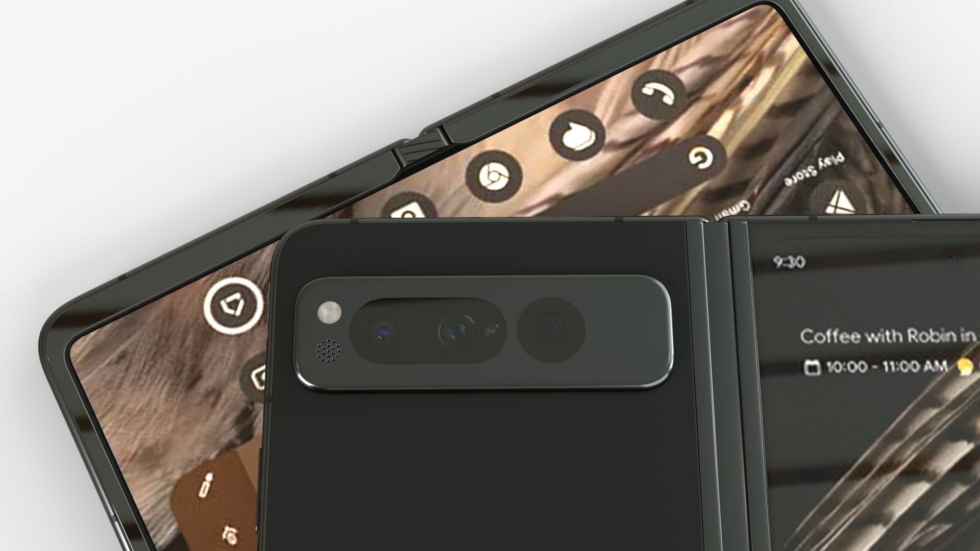 google Pixel Fold  2023  all colors  rigid with animation 3D model_6