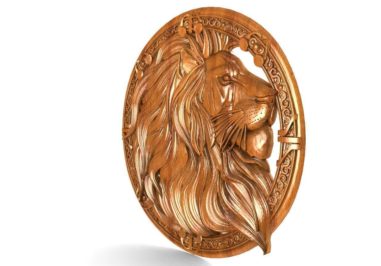 Lion CNC 3D print model_6