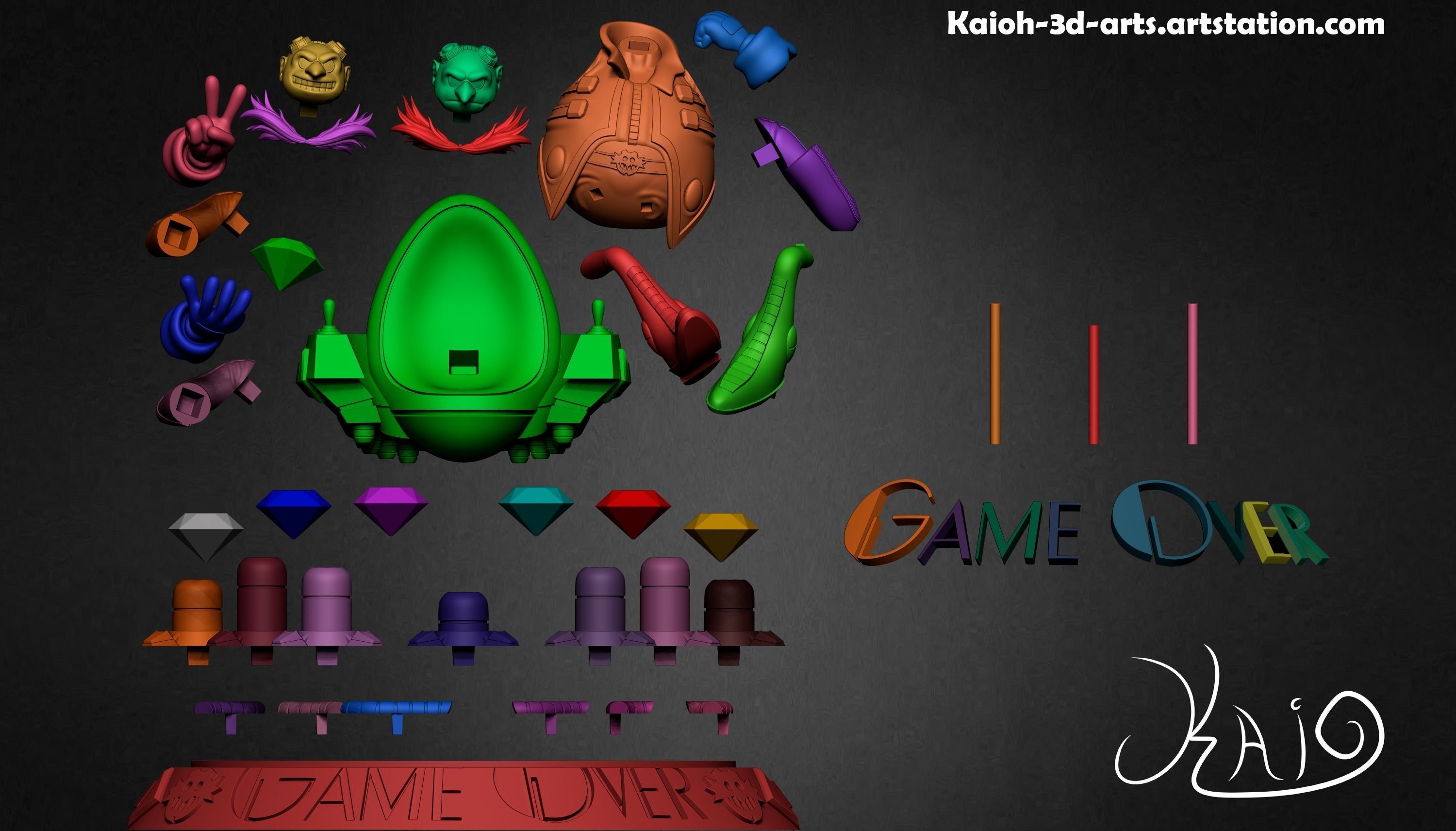 Dr Eggman - The Power to Conquer the World 3D print model_13