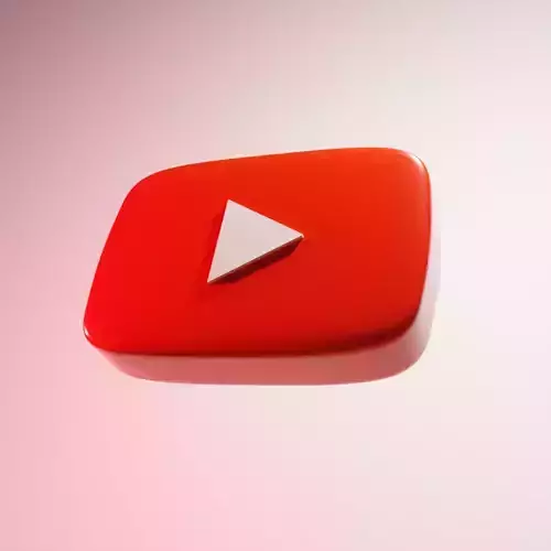 You Tube Logo Low-poly 3D model