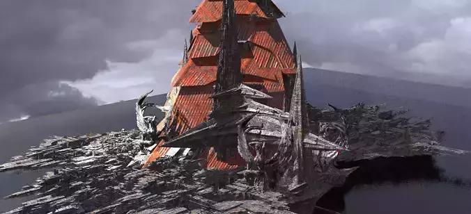 Dark Egypt Pyramid Set City 