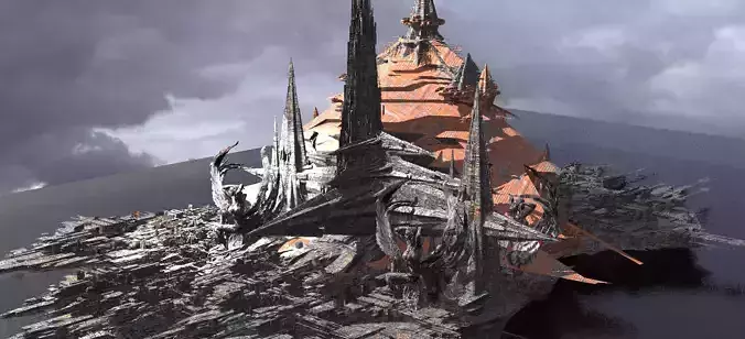 Eclipse Egyptian City Kit bash