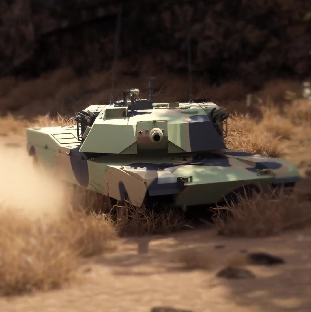 M1 Abrams-Model 3D model_6