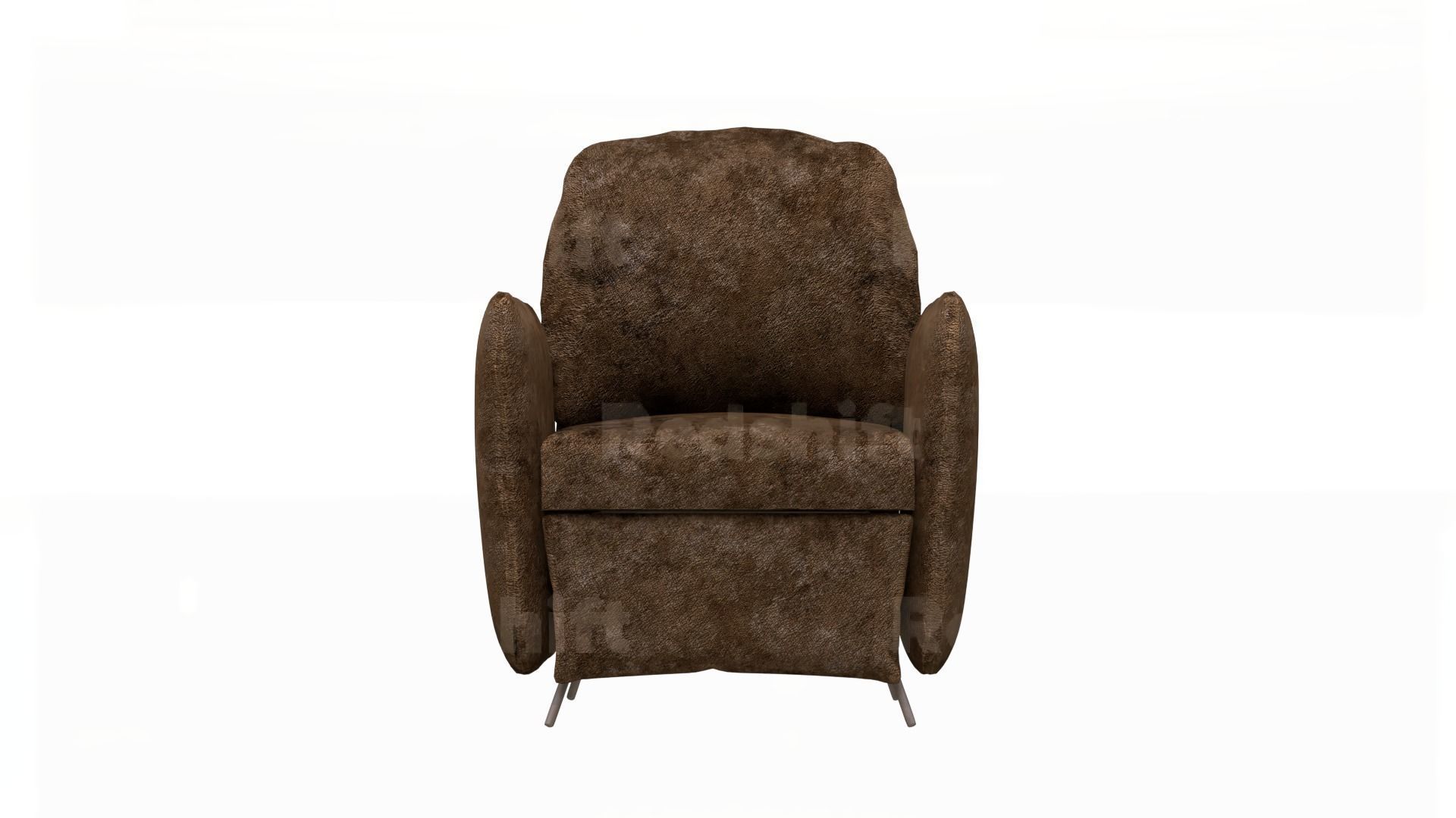 4K Realistic Abandoned Sofa Low-poly 3D model_1