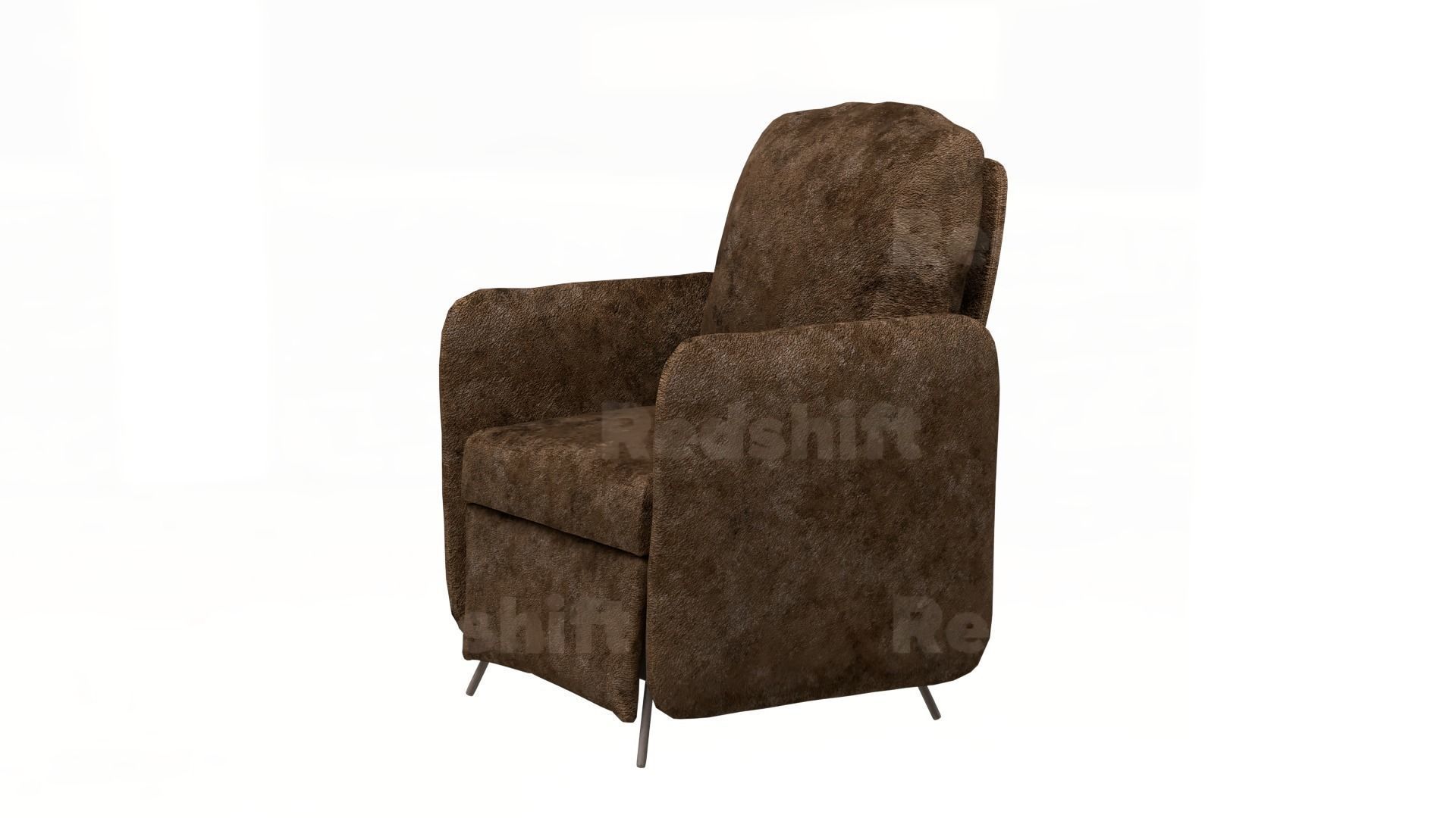 4K Realistic Abandoned Sofa Low-poly 3D model_2