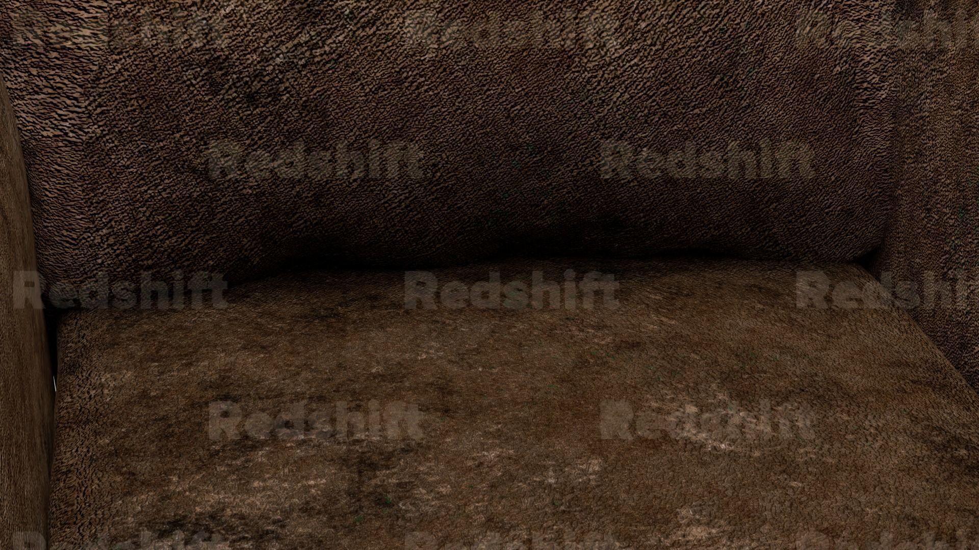 4K Realistic Abandoned Sofa Low-poly 3D model_10