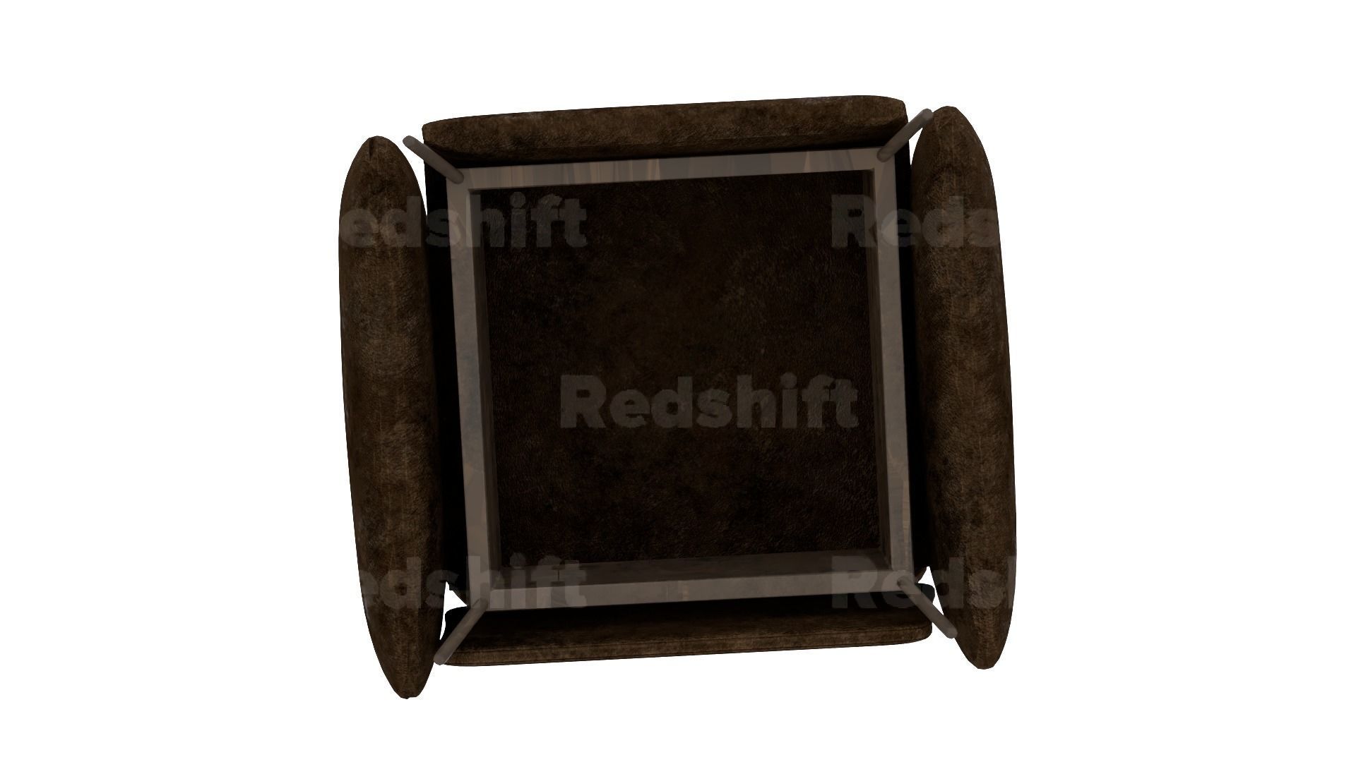 4K Realistic Abandoned Sofa Low-poly 3D model_7