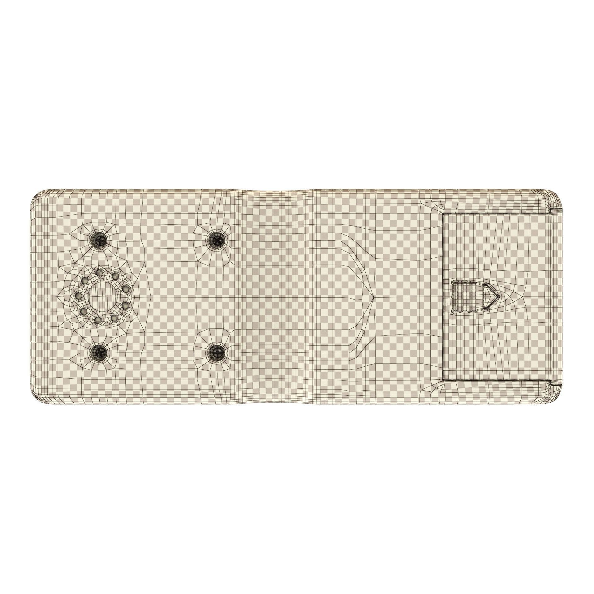 Tetris portable toy 3D model_27