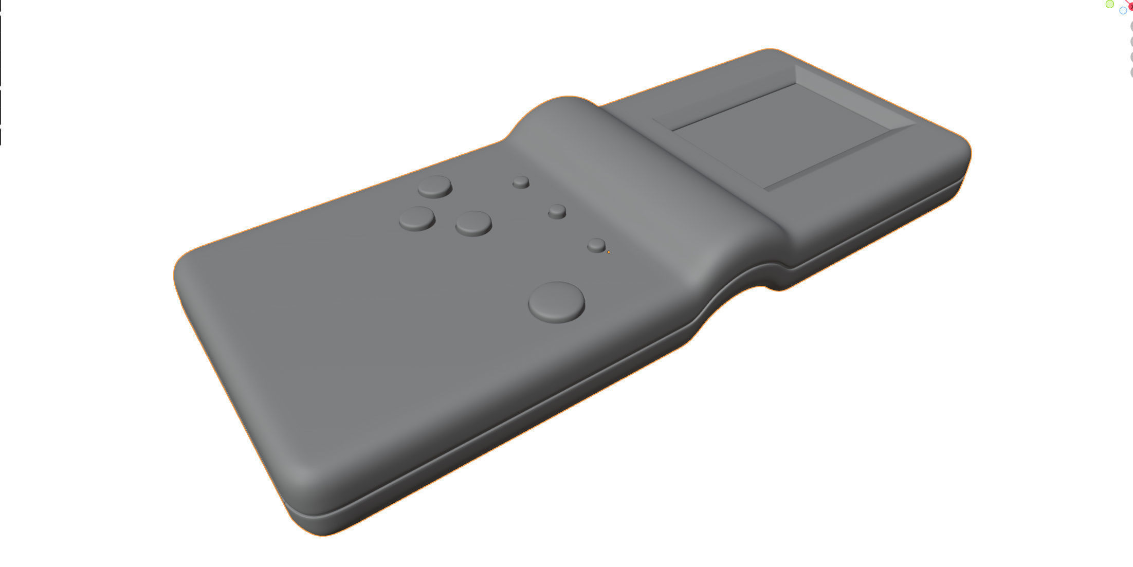 Tetris portable toy 3D model_28