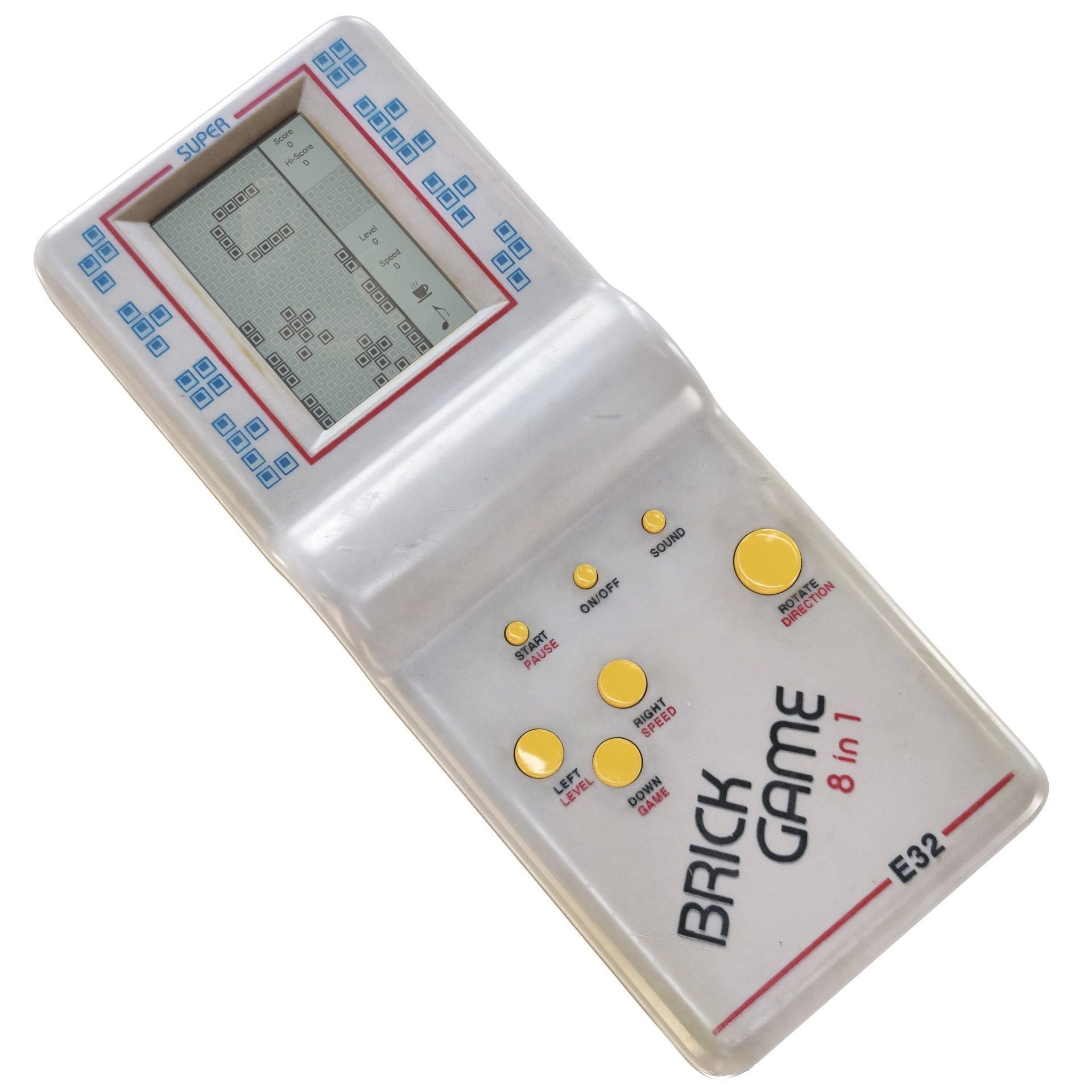 Tetris portable toy 3D model_4