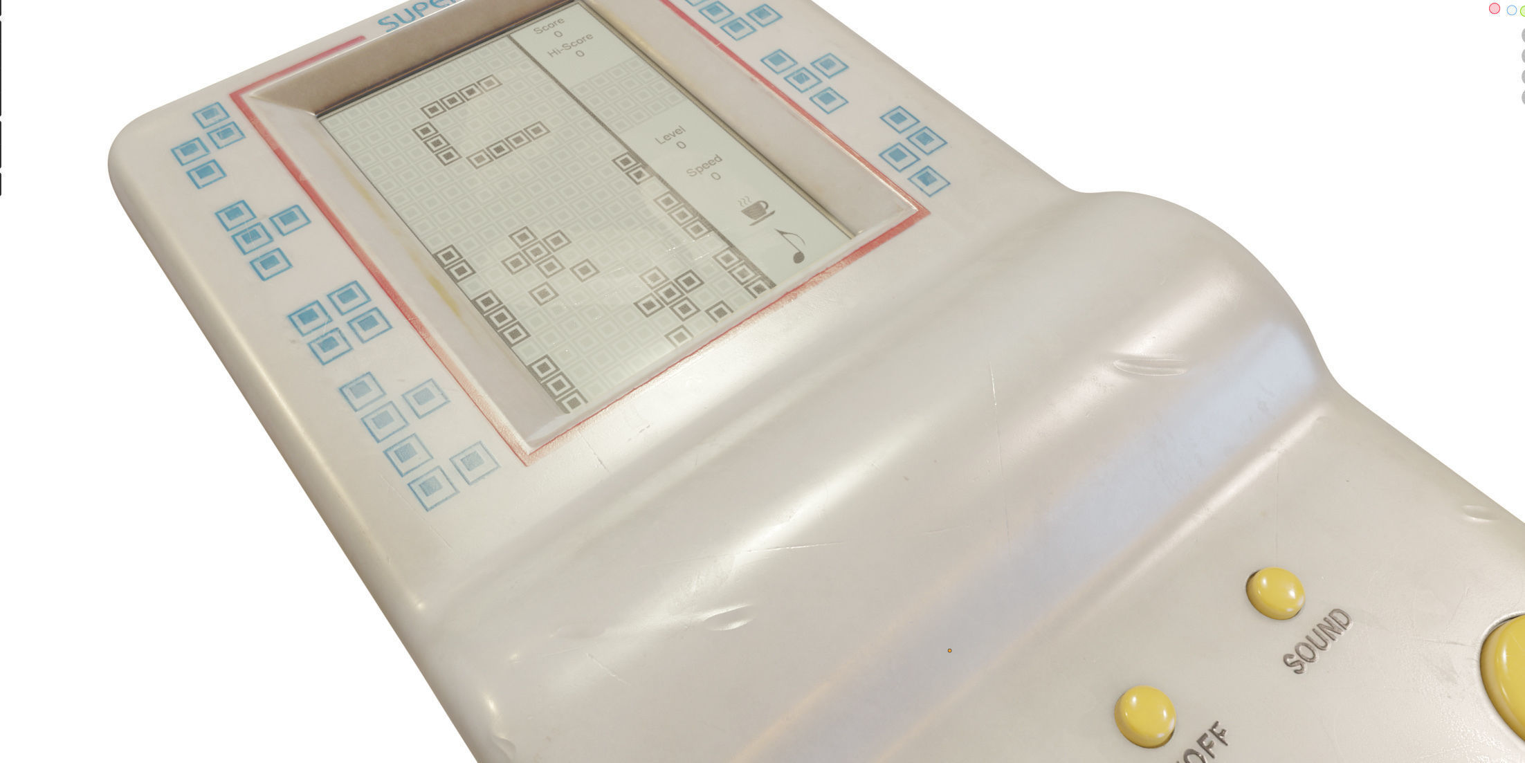 Tetris portable toy 3D model_19