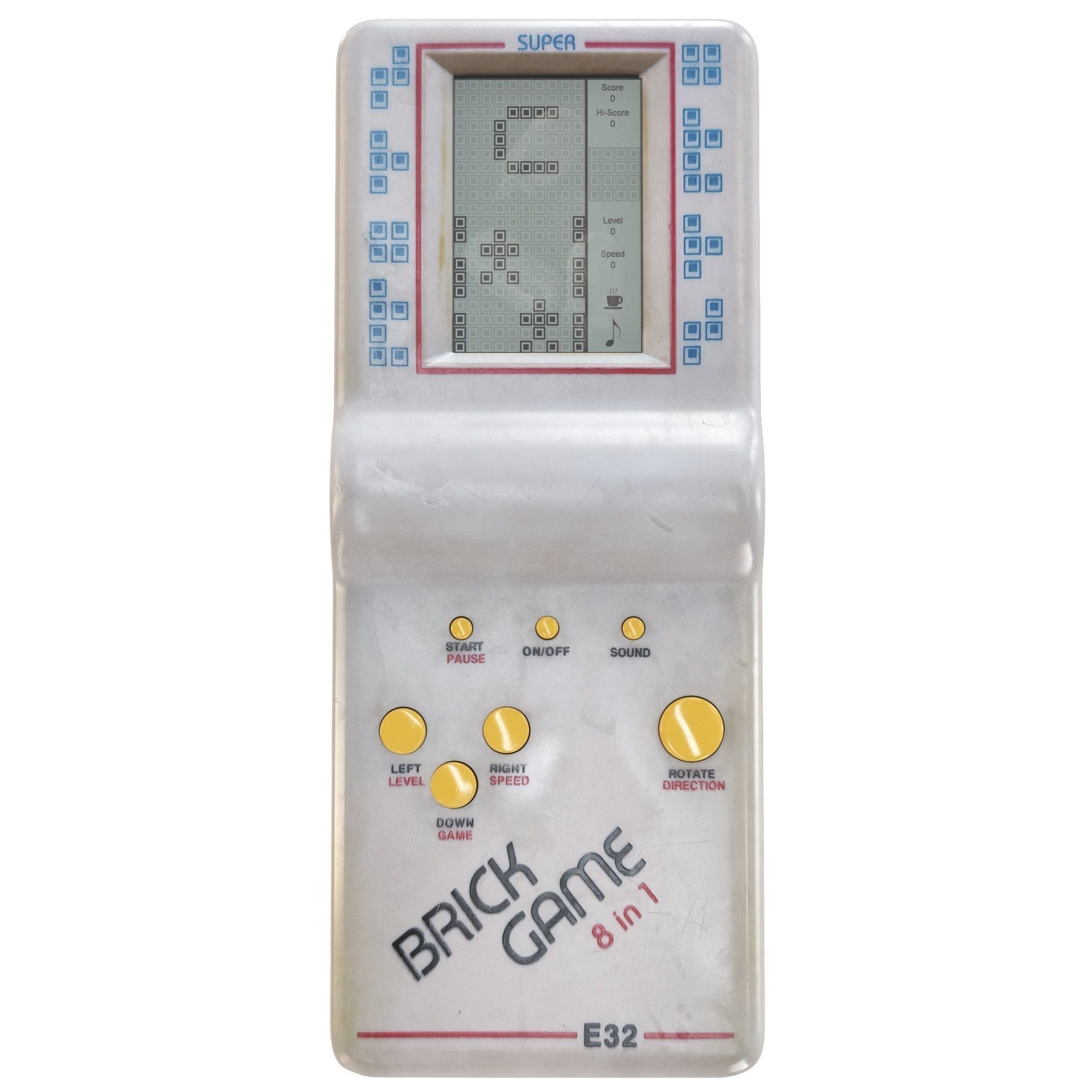 Tetris portable toy 3D model_8