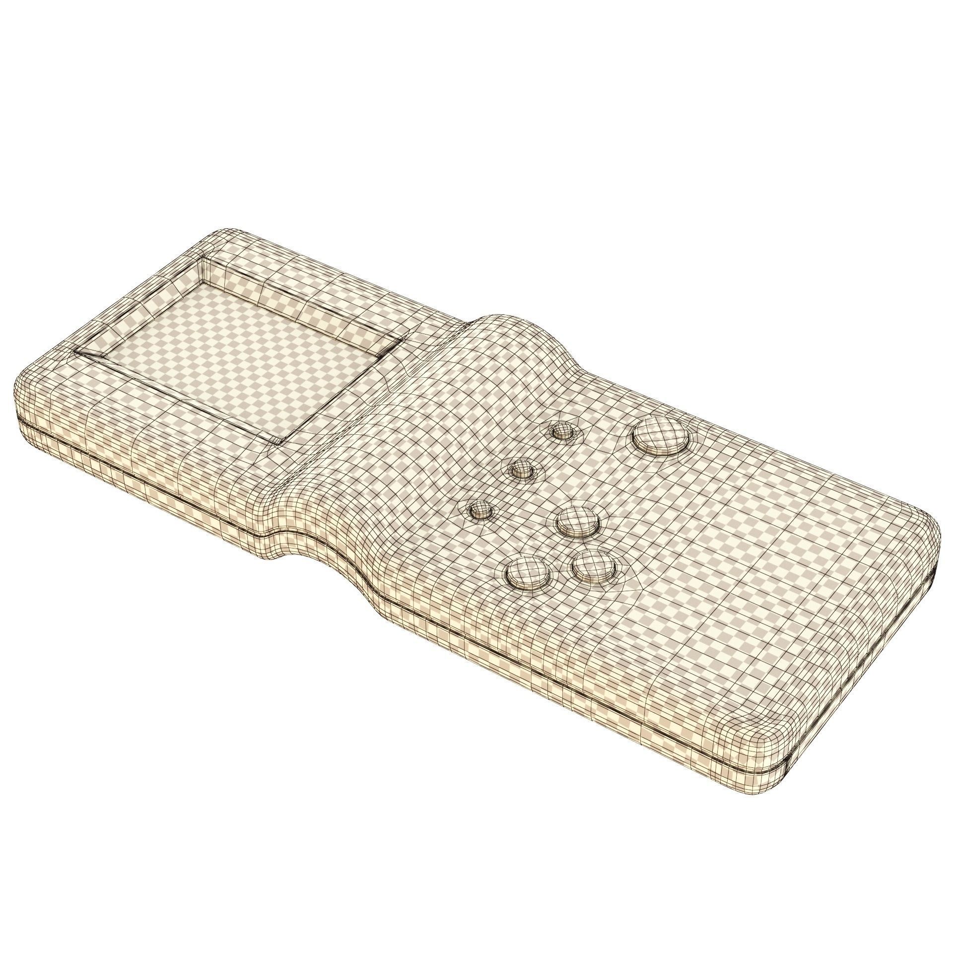 Tetris portable toy 3D model_26