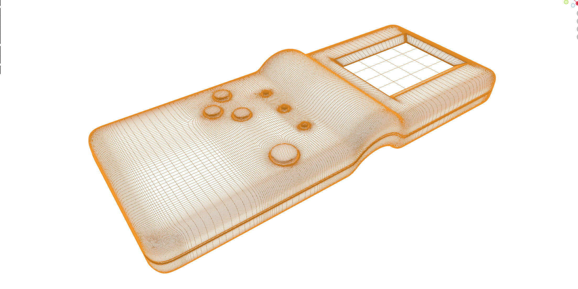 Tetris portable toy 3D model_29