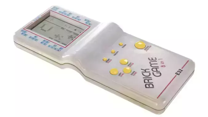 Tetris portable toy 3D model