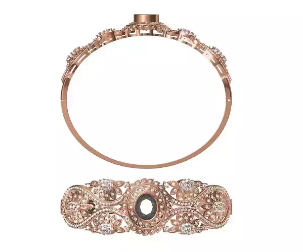 Bangle Bracelet STL JCD Details