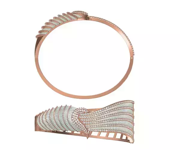 Bangle Bracelet STL JCD Details