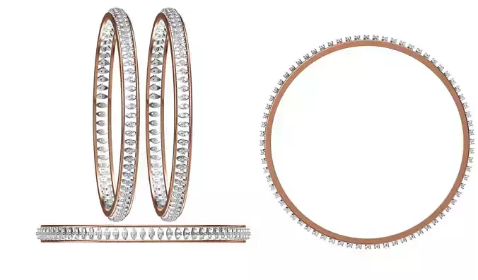 Bangle Bracelet STL JCD Details