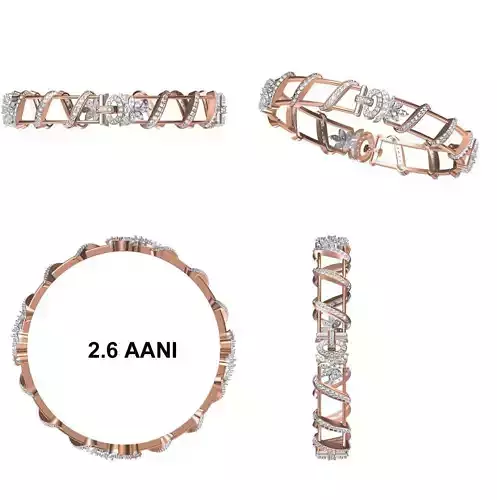 Bangle Bracelet STL JCD Details 3D print model