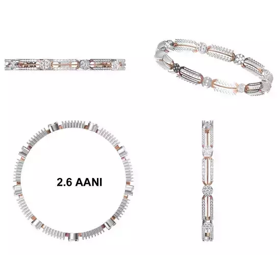 Bangle Bracelet STL JCD Details