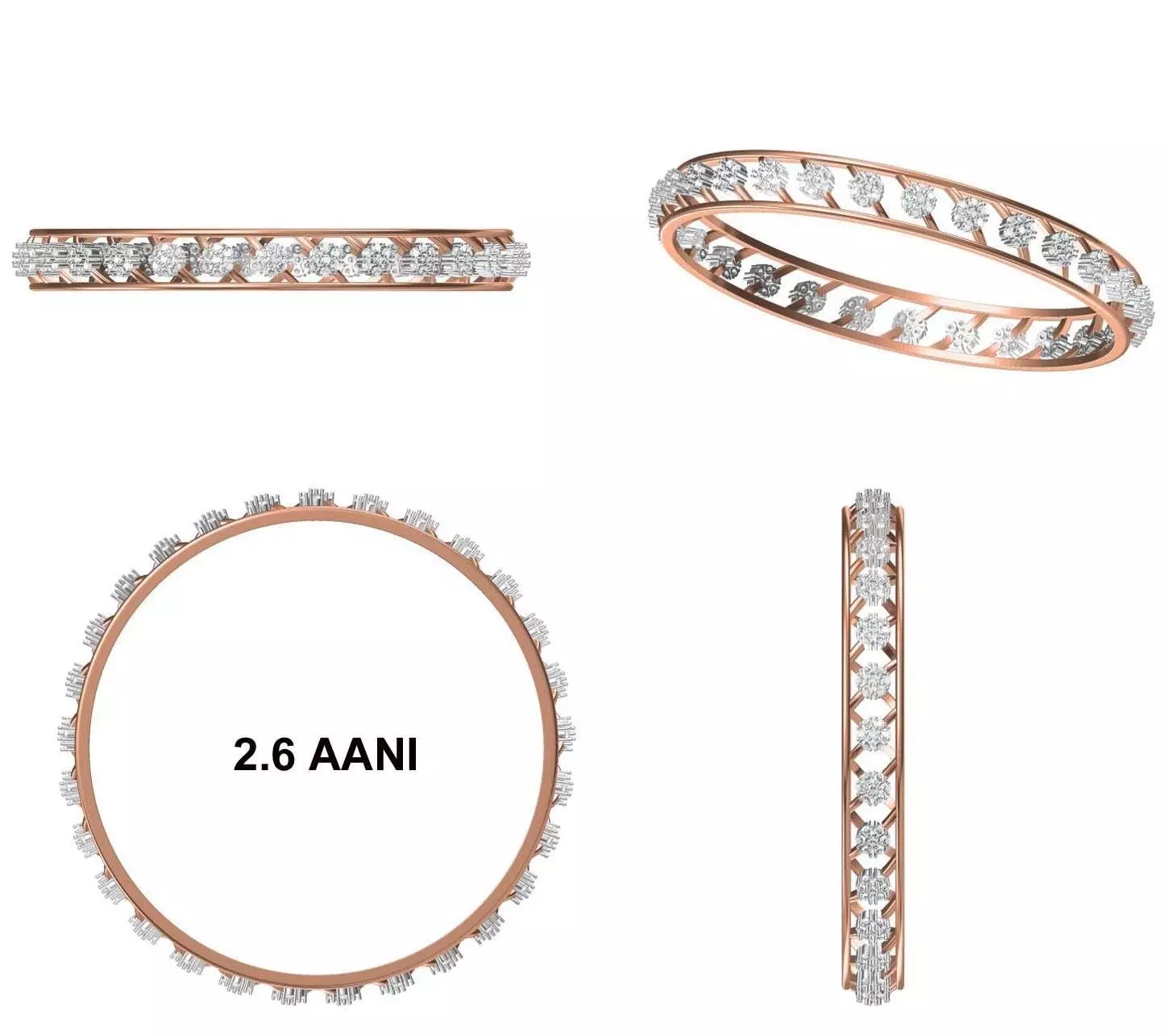 Bangle Bracelet STL JCD Details 3D print model_0