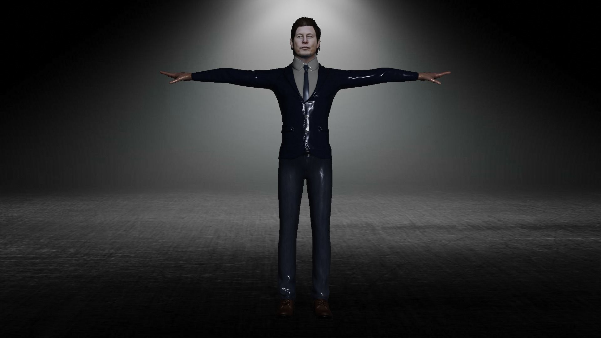 Alen Musk 3D model_1