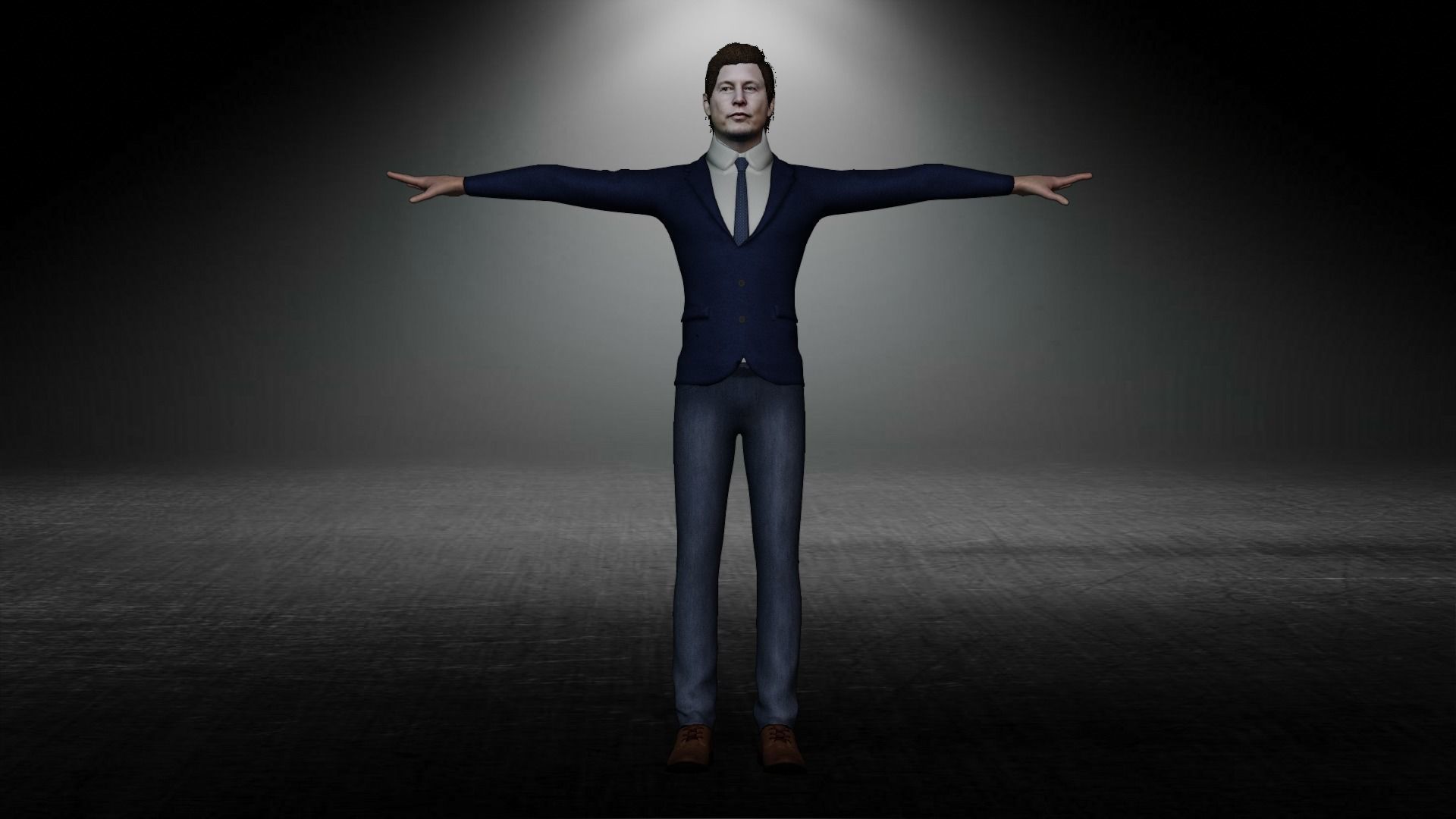 Alen Musk 3D model_5