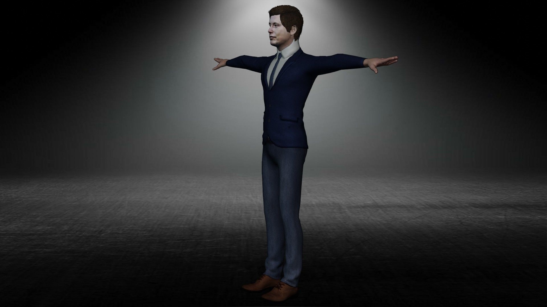 Alen Musk 3D model_8