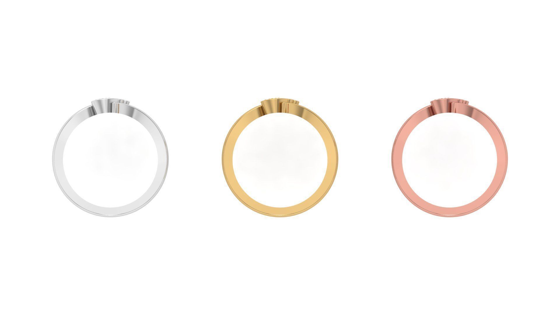 Engagement Ring Free 3D print model_9