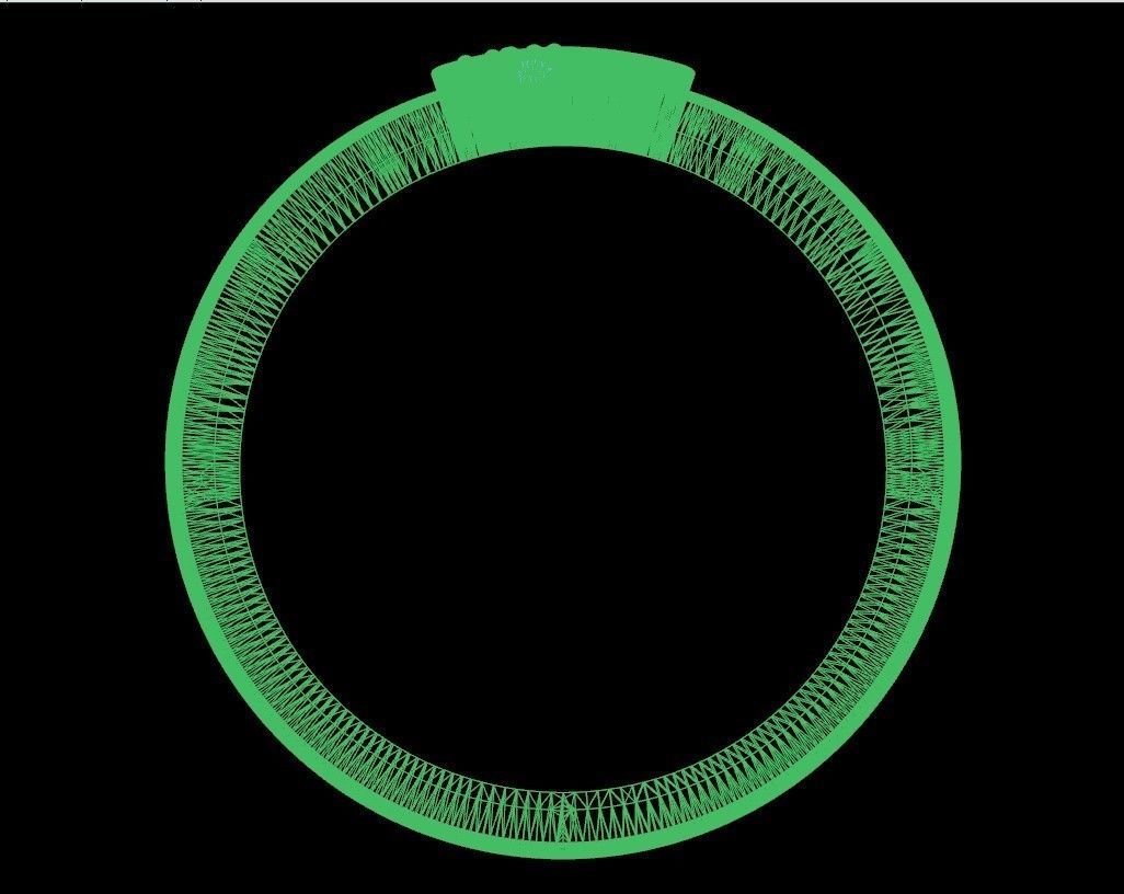 Engagement Ring Free 3D print model_27