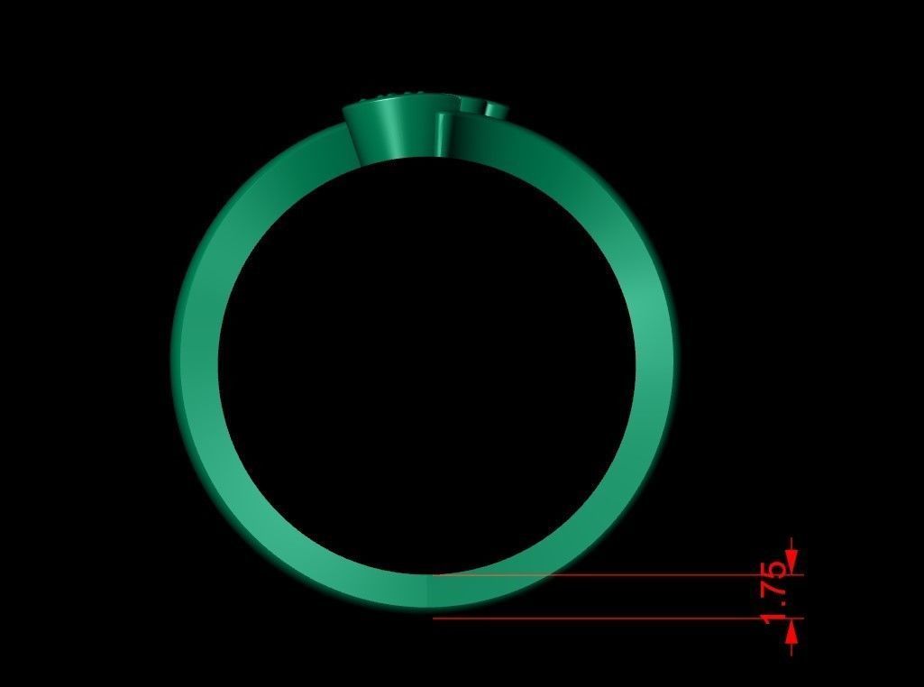 Engagement Ring Free 3D print model_18