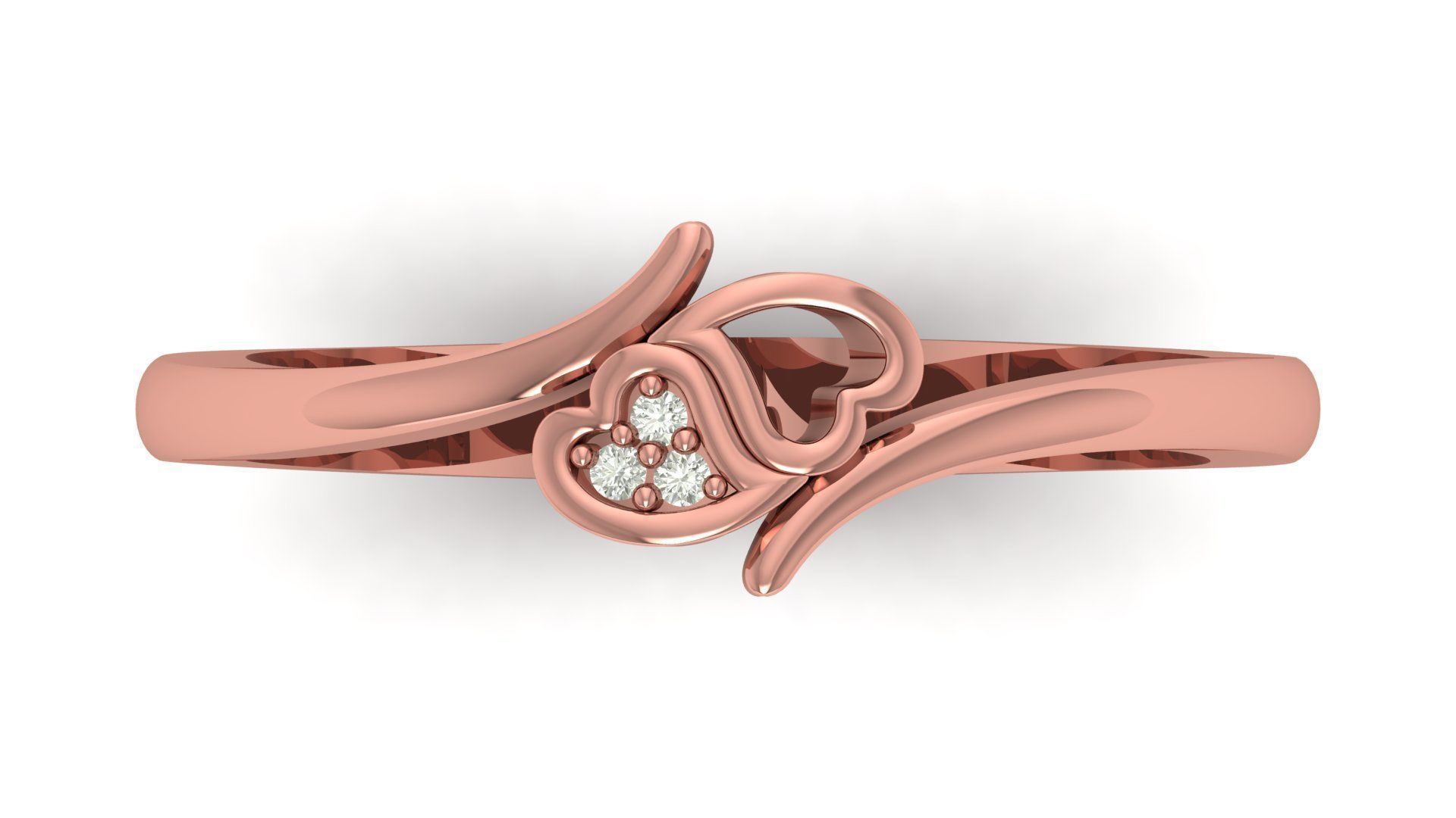 Engagement Ring Free 3D print model_5