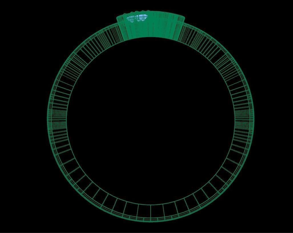 Engagement Ring Free 3D print model_28