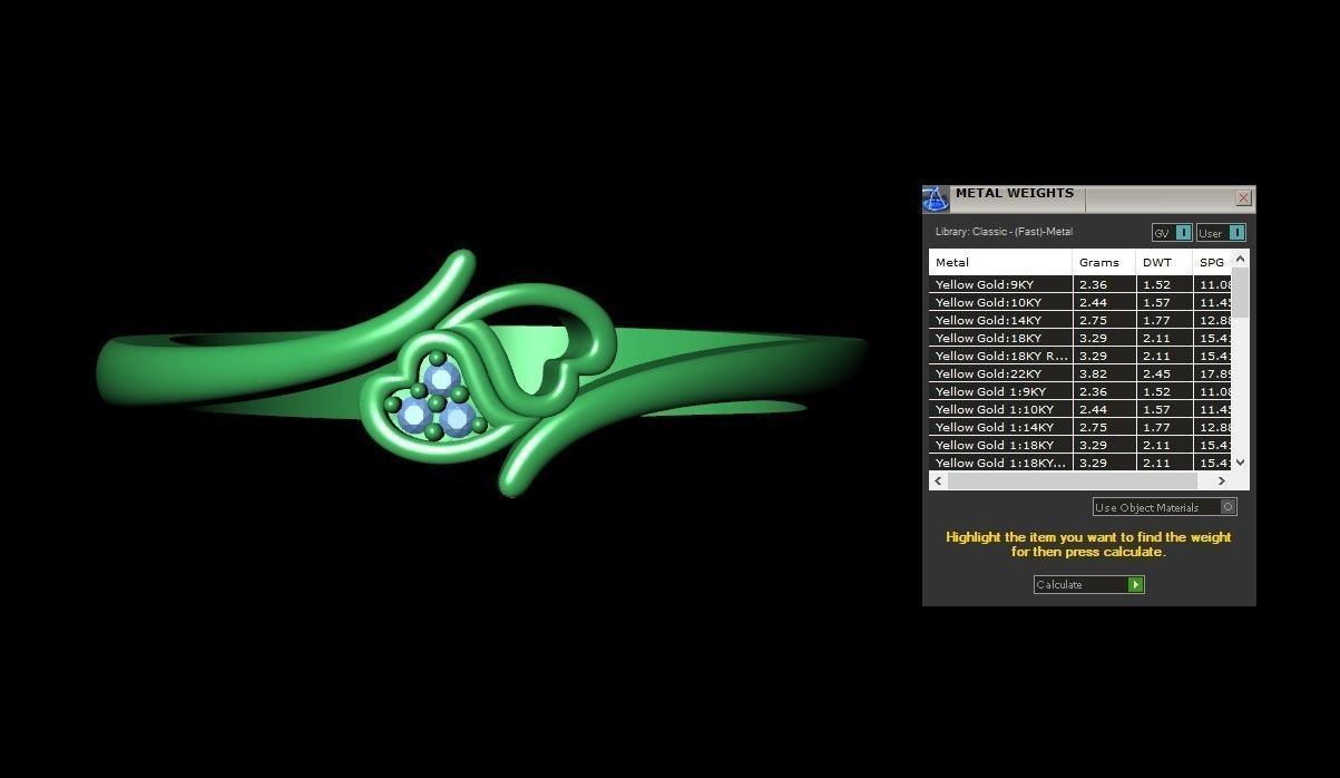 Engagement Ring Free 3D print model_23