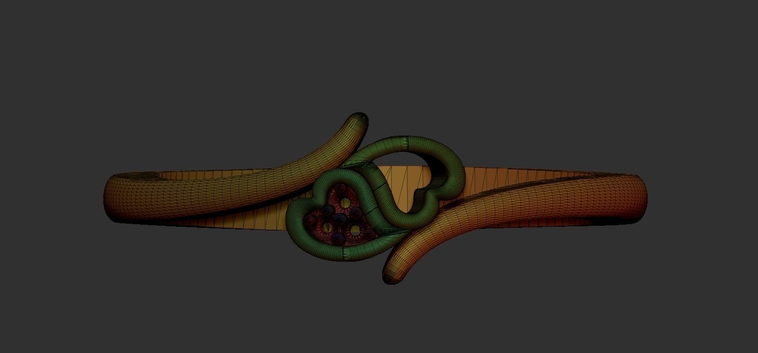 Engagement Ring Free 3D print model_29