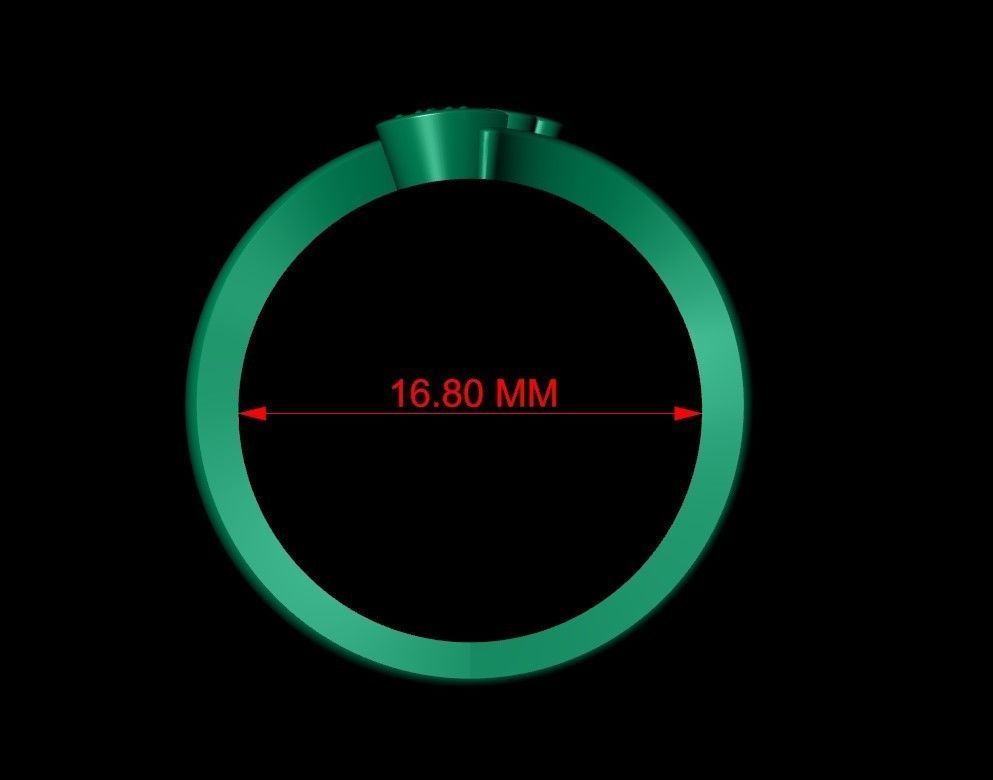 Engagement Ring Free 3D print model_16