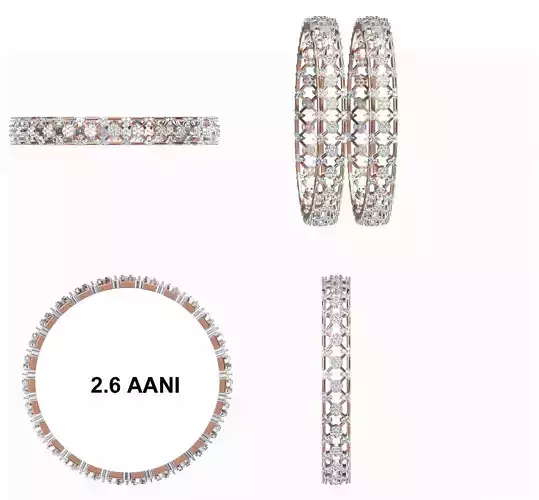 Bangle Bracelet STL JCD Details