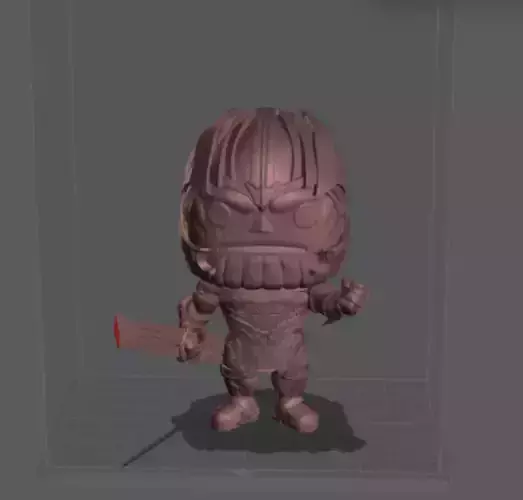 Thanos Action Figure 3D print model